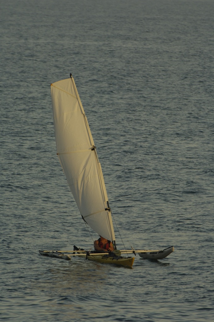 Nomadic Express, Complete Kayak Trimaran Sailing Kit